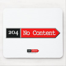 204 - No Content Mousepads