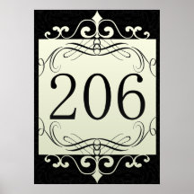 206 Area Code Posters