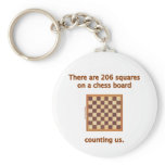 206 Chess Squares Key Chain