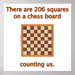 206 Chess Squares Print