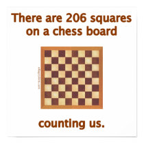 206 Chess Squares Print