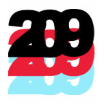 209 Area Code Tee Shirt