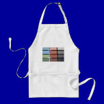 209 COLORFUL EYE SHADOW MAKEUP FASHION BEAUTY SPA aprons