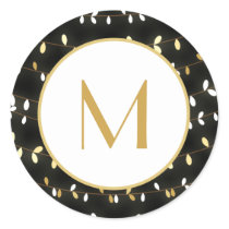 20 - 1.5" Envelope Sticker Glowing Summer Lights