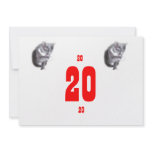 20 Birthday Kitties Invite