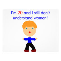 20 Don't understand women Custom Invite