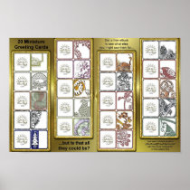 20 Miniature Cards #9999 Print