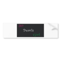20 pearls bumper stickers