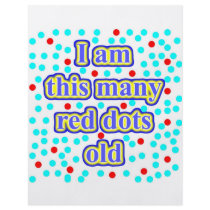 20 Red Dots Old Custom Flyer