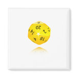 20-sided Die Fridge Magnet