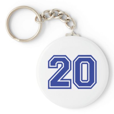 20 - twenty key chains by Thinkdifferent
