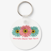 20 world's best vet tech keychains
