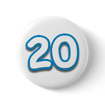 20 Year Birthday or Anniversary - Add Text Button