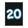 20 Year Birthday or Anniversary - Add Text Post Cards