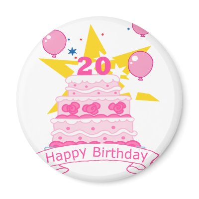20 Year Old Birthday Cake 20 Year Old Birthday Cake