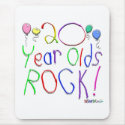 20 Year Olds Rock! Mousepad