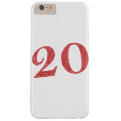 20 years anniversary barely there iPhone 6 plus case