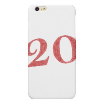 20 years anniversary matte iPhone 6 plus case