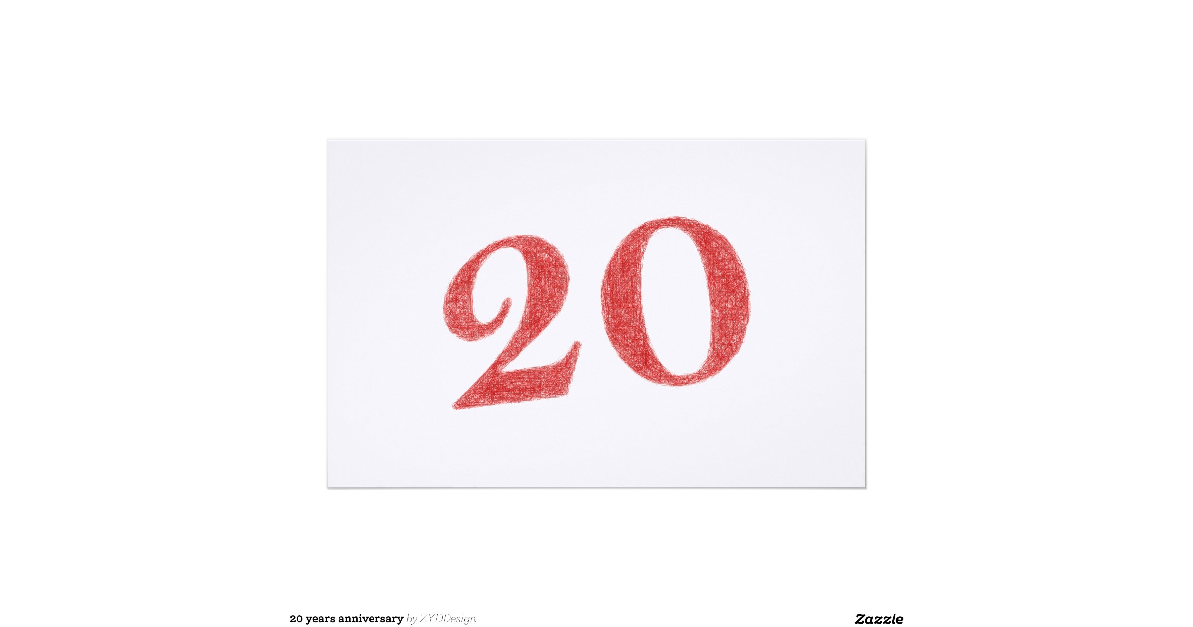 20 years anniversary stationery zazzle 20 years anniversary stationery zazzle