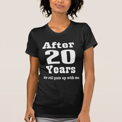 20th Anniversary  Funny  T-shirt