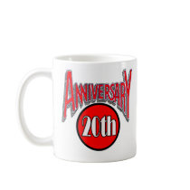 20th anniversary mugs