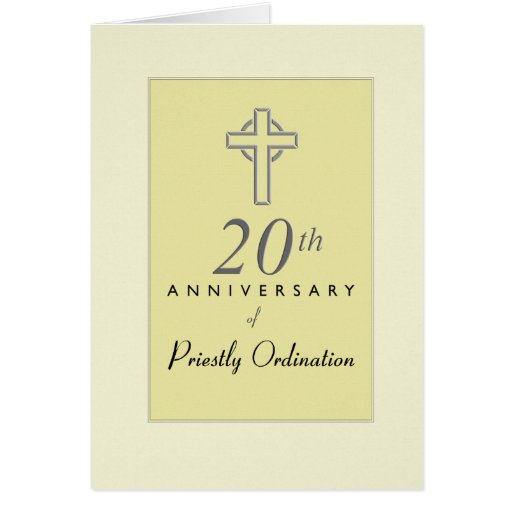 What To Write In A Priest Anniversary Card