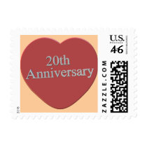20th Anniversary Postage Stamp