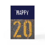 20th Birthday-Card