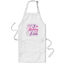 20th Birthday Diva Apron