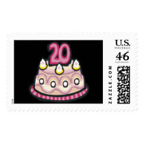 20th Birthday Postage Stamps