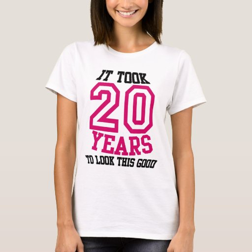 20th Birthday Shirt Ideas