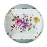 20th century ashtray, Derby, England  flowers Fridge Magnet