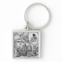 20th century Calavera Key Chains