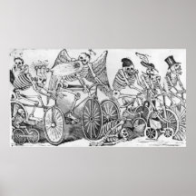 20th century Calavera Print
