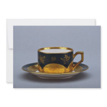 20th century coffee cup and saucer, Jaworzyna Sl., Personalized Announcements