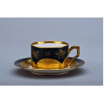 20th century coffee cup and saucer, Jaworzyna Sl., Cut Out