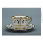 20th century coffee cup and saucer, Rosenthal, Ger Greeting Card