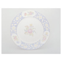 20th century dessert plate, Bavaria, Germany  flow Letterhead Design