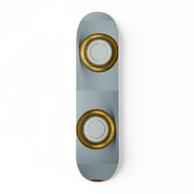 20th century saucer, Bavaria, Germany Skateboard by inspirelove