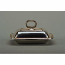 20th century silver butter dish, Argentina Photo Sculptures