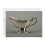 20th century silver plated sauce boat, Canada Custom Invitations