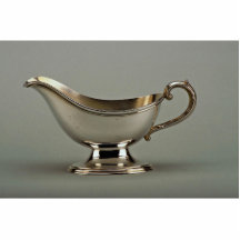 20th century silver plated sauce boat, Canada Acrylic Cut Out
