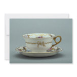 20th century tea cup and saucer, Bavaria, Germany Personalized Invites