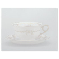 20th century tea cup and saucer, Bavaria, Germany Custom Letterhead