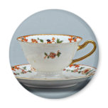 20th century tea cup and saucer, Bavaria, Germany Fridge Magnets