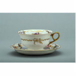 20th century tea cup and saucer, Bavaria, Germany Cut Outs