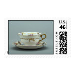 20th century tea cup and saucer, Bavaria, Germany postage