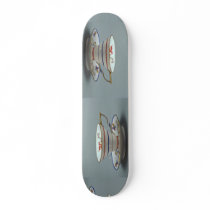20th century tea cup and saucer, Germany Skate Deck