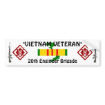 20th Engineer Brigade bumper sticker