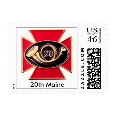 20th Maine Postage Stamp by davegerbil